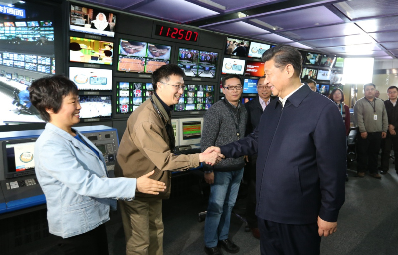 2019年1月25日，十九屆中央政治局在人民日報社就全媒體時代和媒體融合發(fā)展舉行第十二次集體學(xué)習(xí)。習(xí)近平總書記主持學(xué)習(xí)并發(fā)表重要講話。