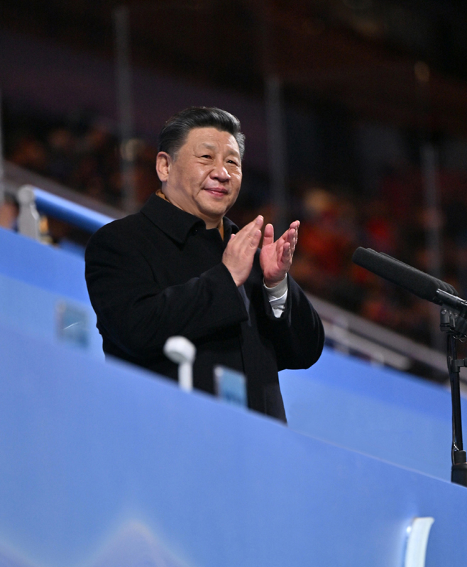 2022年3月4日晚，北京2022年冬殘奧會(huì)開幕式在國(guó)家體育場(chǎng)隆重舉行。習(xí)近平主席出席開幕式并宣布北京2022年冬殘奧會(huì)開幕。